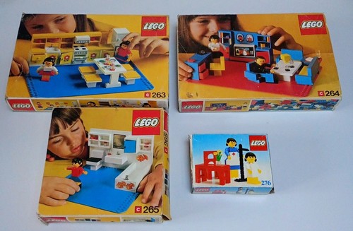 Vintage boxed lego homemaker - boxed,