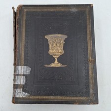 Family Holy Bible With Observations By Rev John Brown Large Vintage