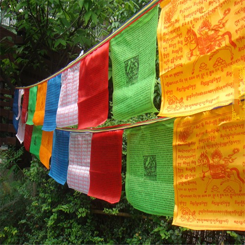 Meters flags tibetan - meters,