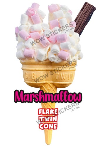 Ice cream van sticker