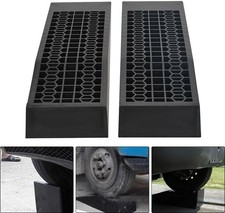 2pcs Plastic Car Ramp Low Rise