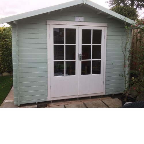 Barnsdale log cabin - log,