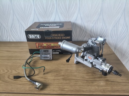 Plane saito 20 four - rc, fg-20