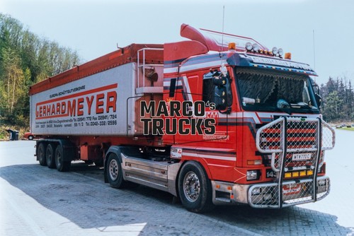 Truck photo scania 143m - truck,