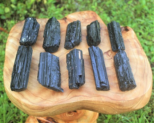Large natural black tourmaline - large,