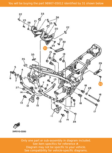 Yamaha screw bind - yamaha, screw,