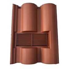 Roof Tile Vent for Marley Bold Roll with Optional Flexi Pipe Adaptor - 4 Colours