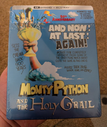 Steelbook monty python and - steelbook,
