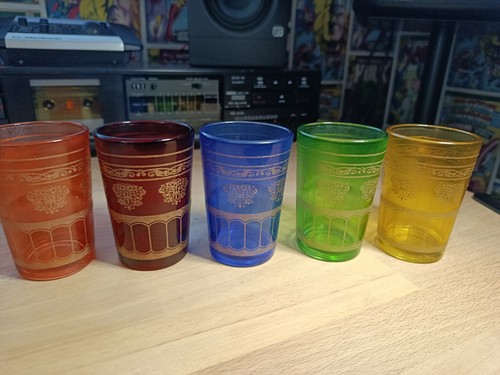 Moroccan multi coloured tea - multi,