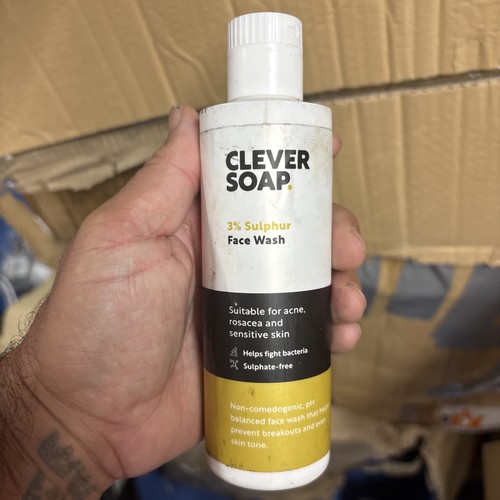 Clever soap sulphur face - sulphur,