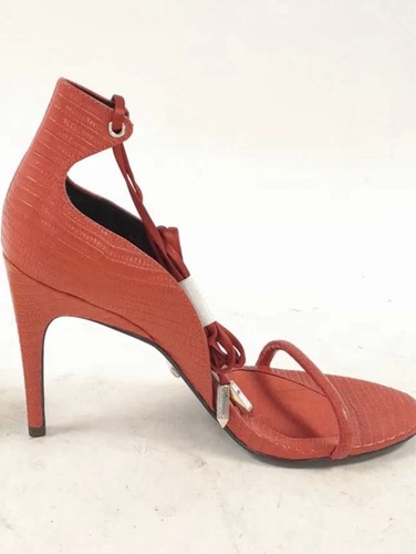 Reiss coco orange leather - orange,