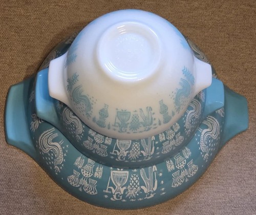 Vintage set pyrex amish - vintage,