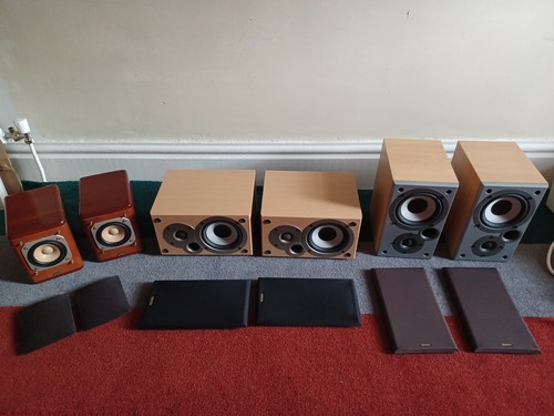 Three pairs hifi speakers - hifi,
