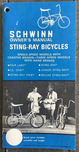 1973 schwinn sting ray - 1973, bikes