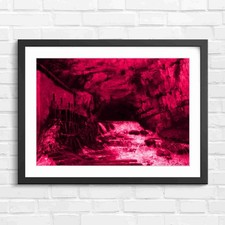 Old Mill and Waterfall in