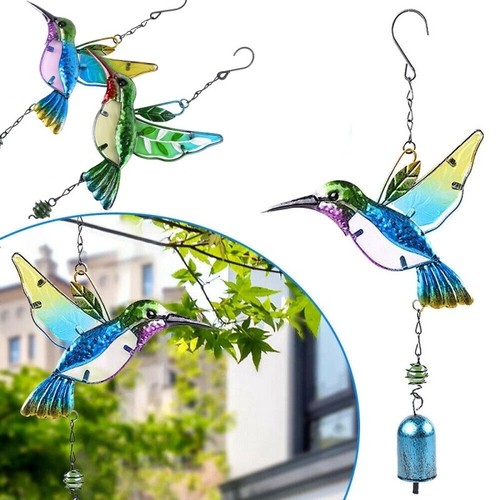 Metal hummingbird wind - metal, chimes