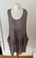 LAUREN VIDAL Designer Grey Dress-Size XL-Exc. Cond.