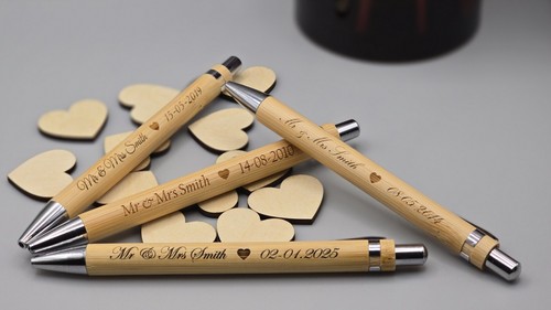 Personalised engraved wedding - engraved,
