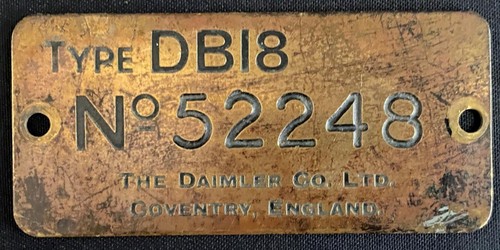 Daimler db18 body 52248 - db18,