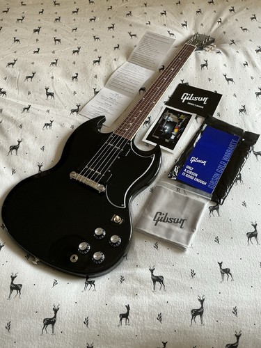 Gibson special ebony - sg, with