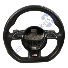 Audi S3 8V 13-16 Flat Bottom Multifunction Steering Wheel Paddleshift 8V0419091J