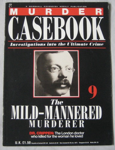 Murder casebook magazine issue - murder,