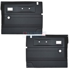 LAND ROVER DEFENDER  FRONT DOOR INTERIOR TRIM DOOR CARD BLACK RH & LH TR232 233A