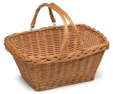 Large Wicker Shopping Basket