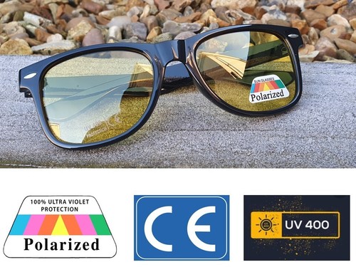 Polarised yellow lens - polarised, night