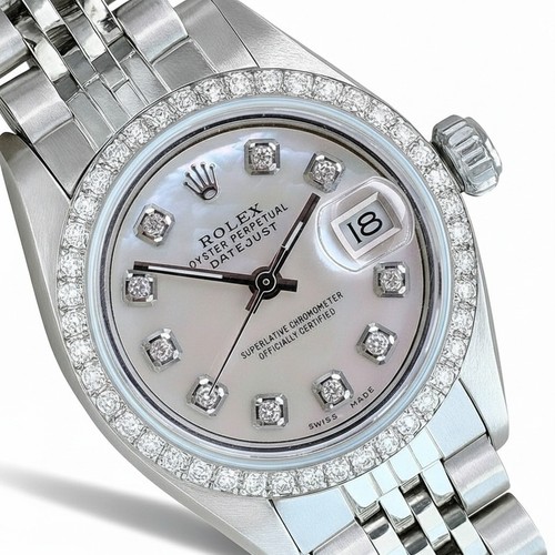 Rolex datejust 26mm white - rolex,