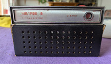 Haltron 9 Vintage Transistor Radio Medium- Long Wave 2 band Solid State Working