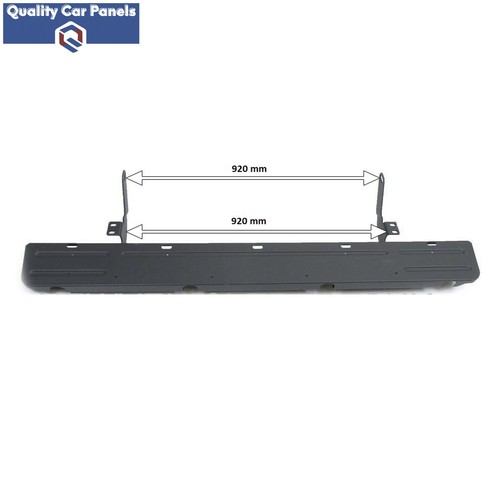 Rear bumper metal step - rear,