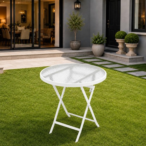 Folding garden table tempered - garden,