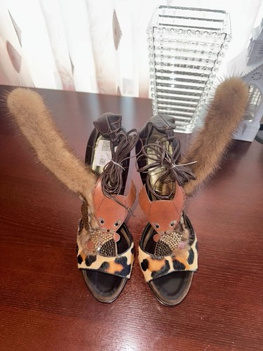 Dsquared2 squirrel sandals - "squirrel",