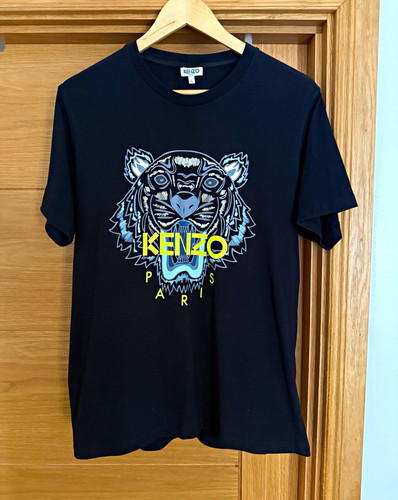 Kenzo paris tiger logo black - paris,