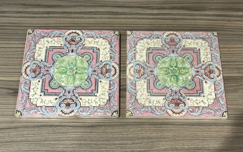 Pair edwardian art nouveau - pair,