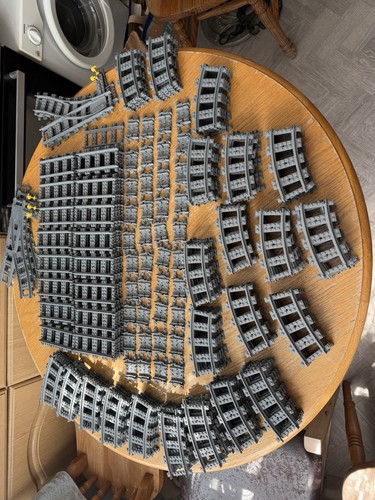 Huge lego train - huge, track
