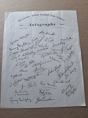 Manchester united memorabilia - manchester,