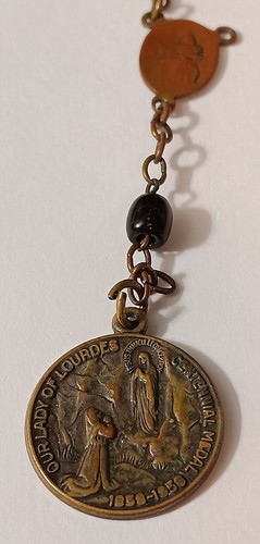 Catholic bernadette medal - catholic,