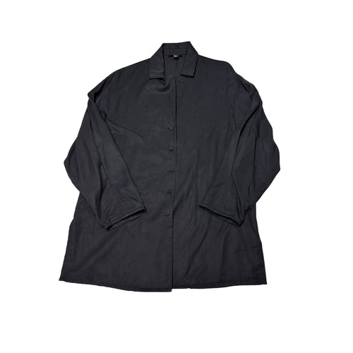 Cos black 100 lyocell - lyocell, button