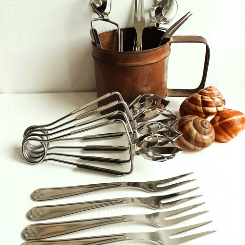 Piece escargot cutlery set - piece,