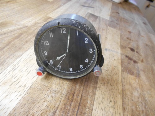Military soviet cockpit - cockpit, clock