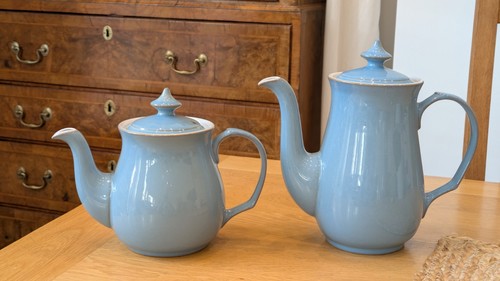 Denby colonial blue coffee - denby,