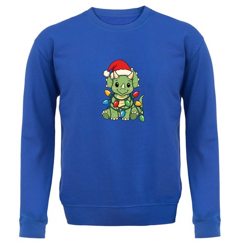 Triceratops christmas lights - christmas,