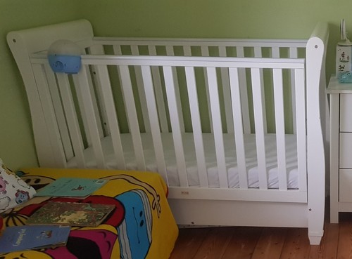 Babymore eva sleigh cot bed - babymore,