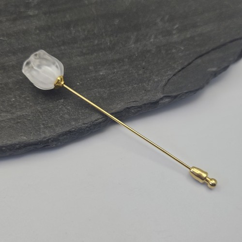 Gold plated metal lalique - gold-plated,
