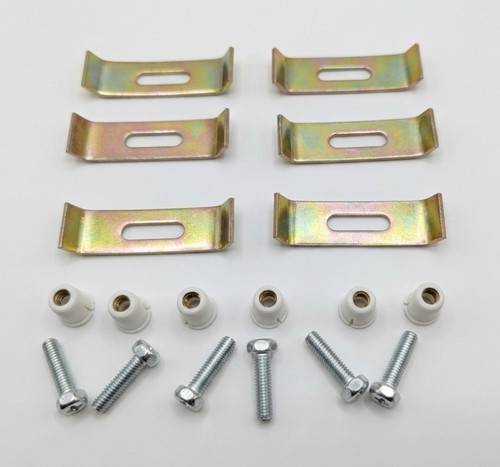 Fixing clips brackets clamps - clips,