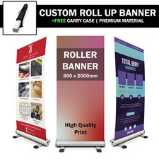 Pop Up Roller Banner Printed