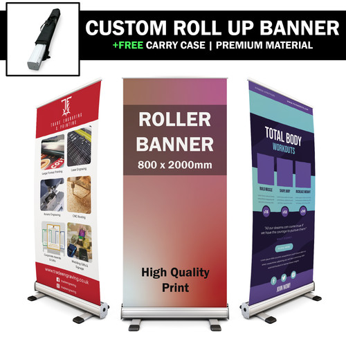 Pop roller banner printed - roller,