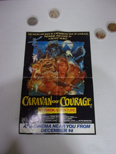 Star Wars Caravan Of Courage An Ewok Adventure 1984 UK Cinema Flyer 15" x 10"